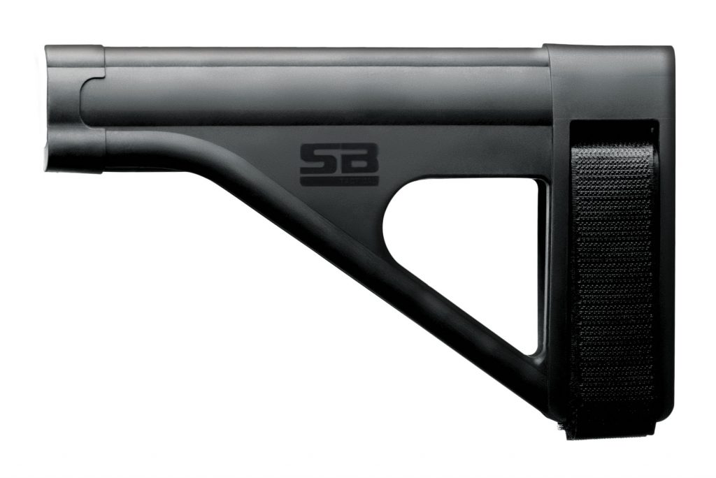 SB Tactical “SOB” Stabalizing Brace For AR Pistol Tubes Black Side