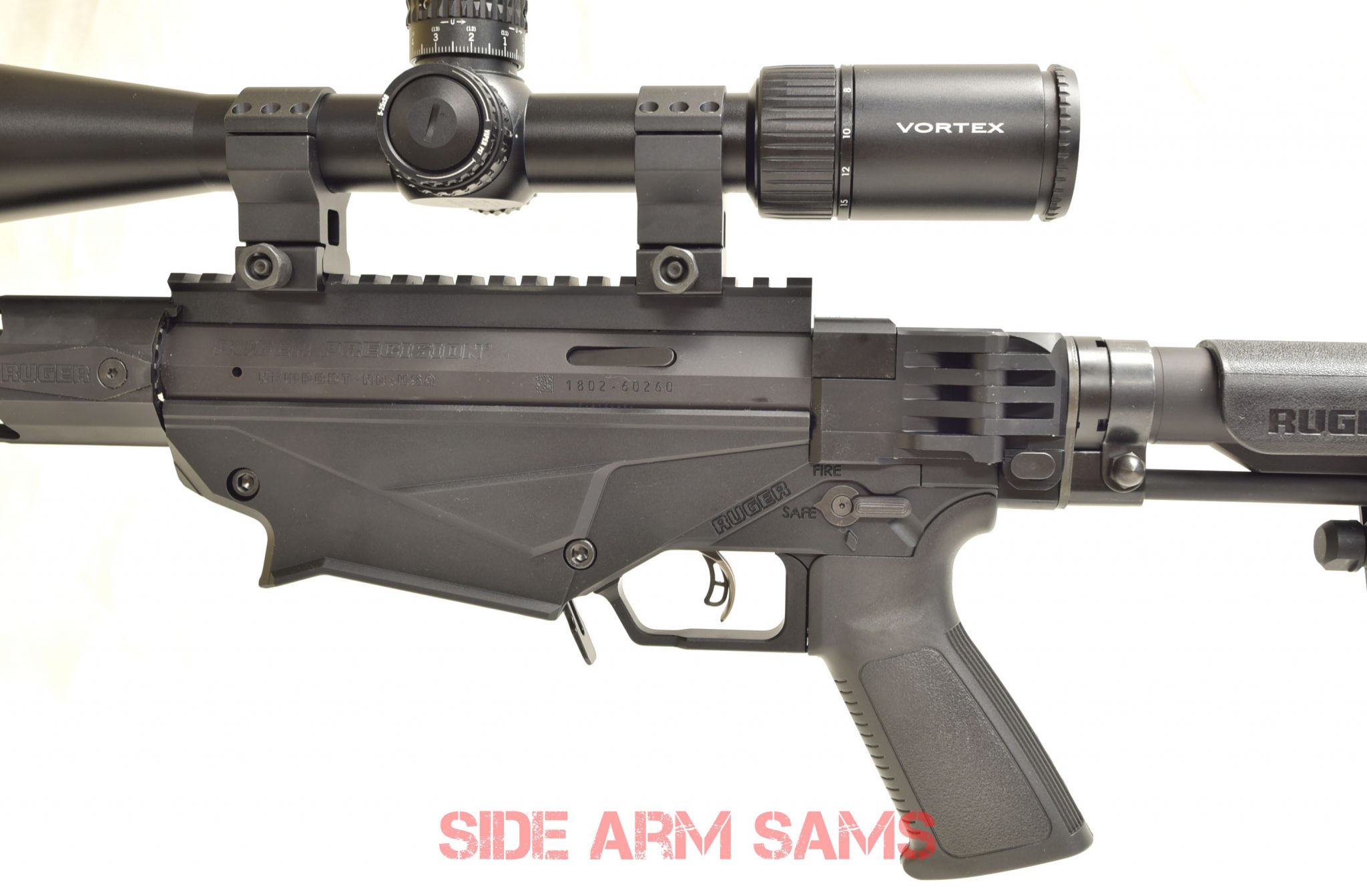 Ruger PRS 6.5 CM Vortex MRAD, Atlas BiPod/Mono, LR Precision Rifle Pkg