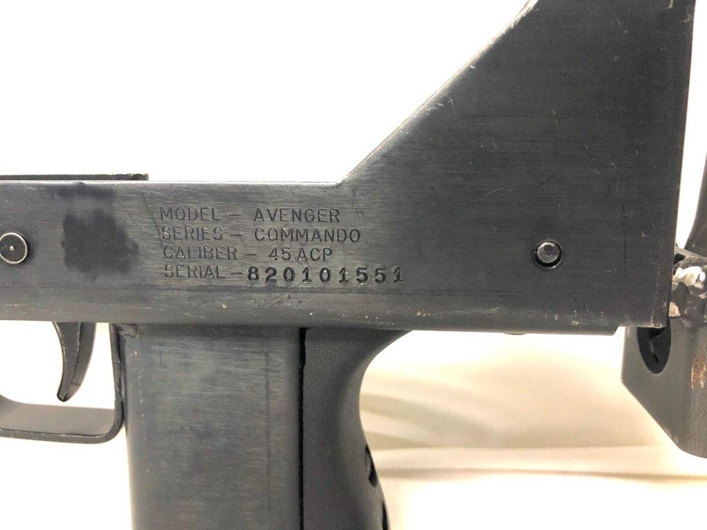 MAC1045 ACP SMG Blued Lower Receiver Only by Jersey Arms Side Arm Sams