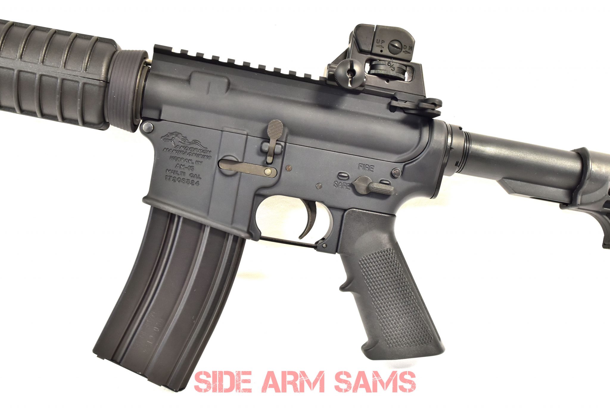 Anderson AM15, 5.56, CAR Stock,10.5″ Brl. FSP, Black SBR