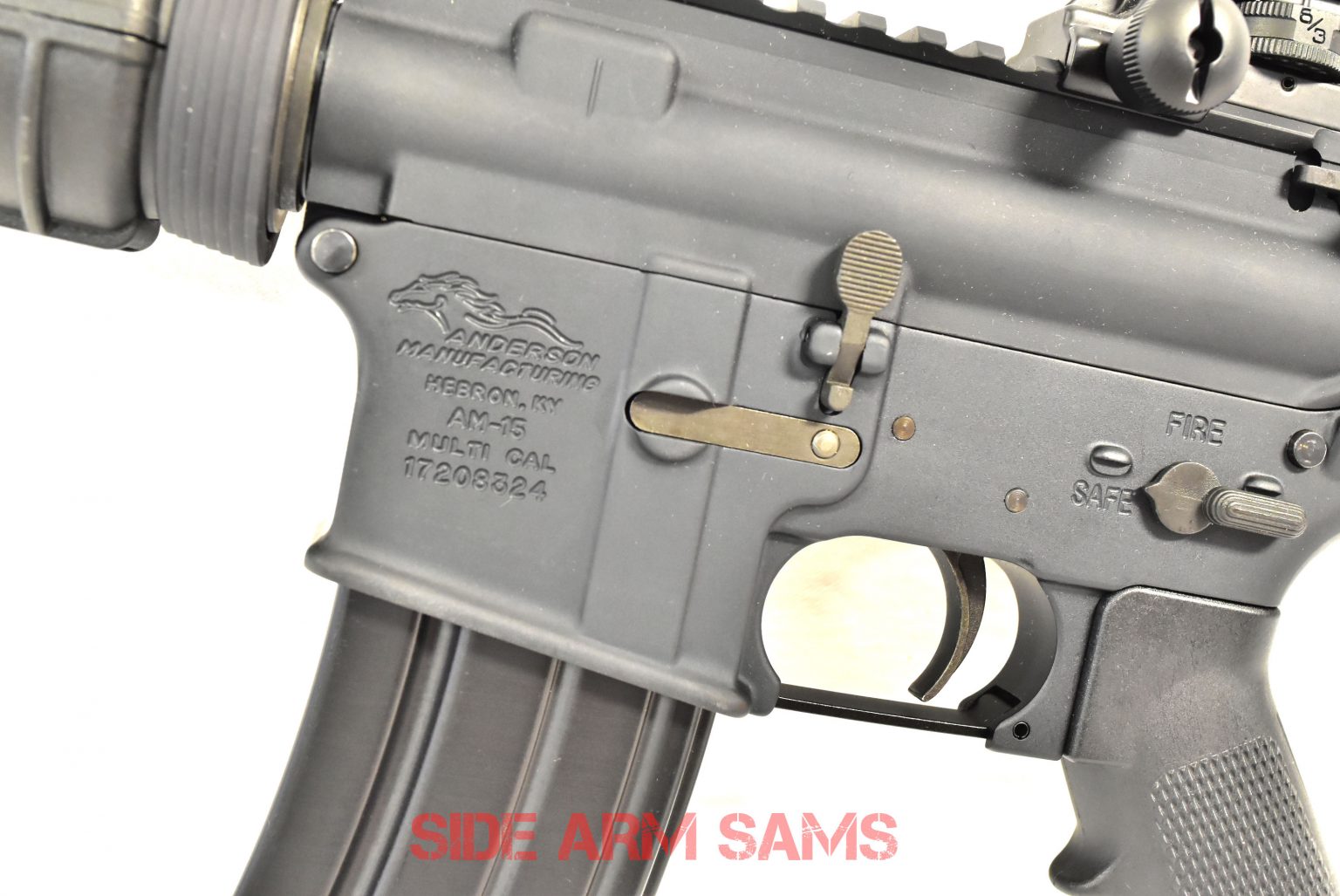 Anderson AM15, 5.56, CAR Stock,10.5″ Brl. FSP, Black SBR