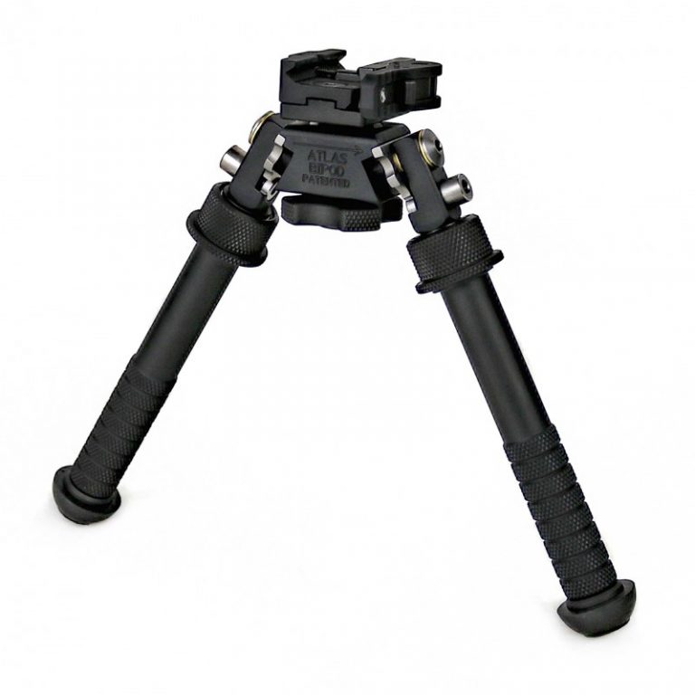 Atlas Bipod BT10LW17 V8 Rail Mount Bipod with Lever Side Arm Sams