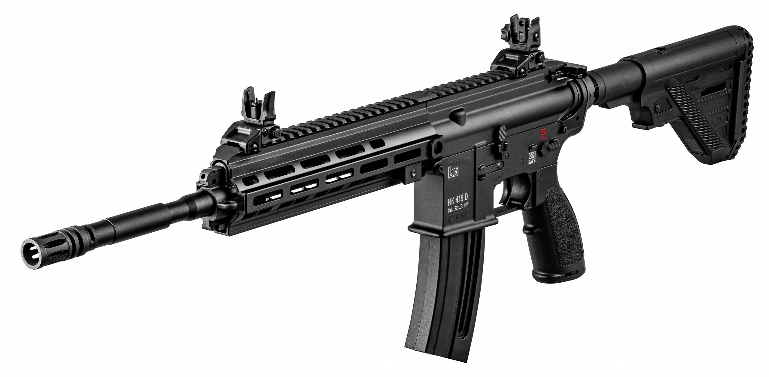 HK416 22LR Rifle 16 Barrel By URAMEX Side Arm Sams