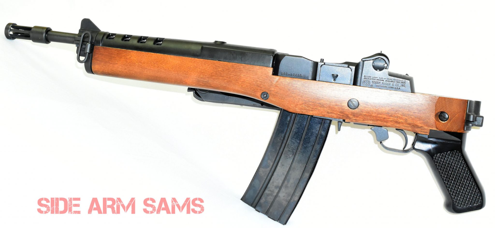 MAC1045 ACP SMG Blued Lower Receiver Only by Jersey Arms Side Arm Sams