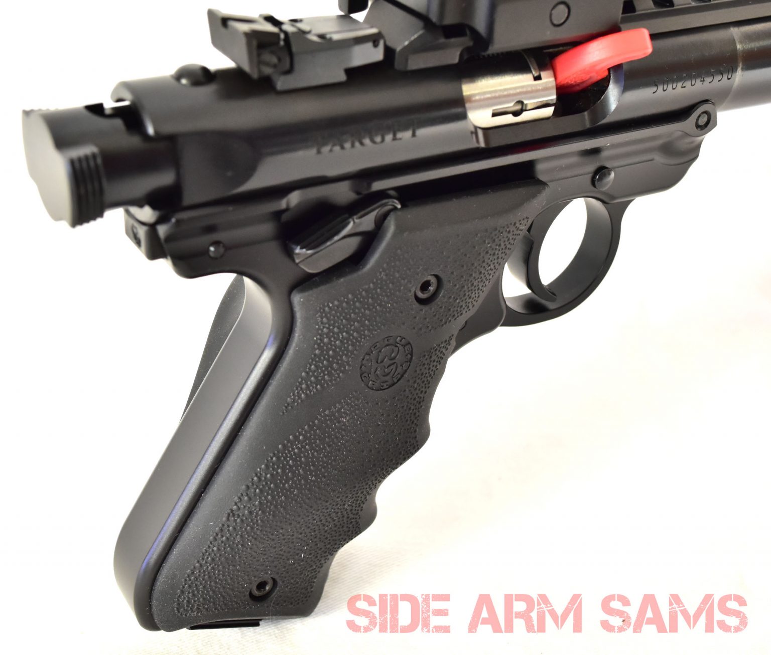 Ruger MKIV Suppressed 22LR Blued Target Model & Optics By S&H Arms