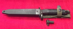HK-Excellent Condition HK 12-Rib Bayonet, Sheath (IC) & Factory Adapter for the HK91,HK93,HK33